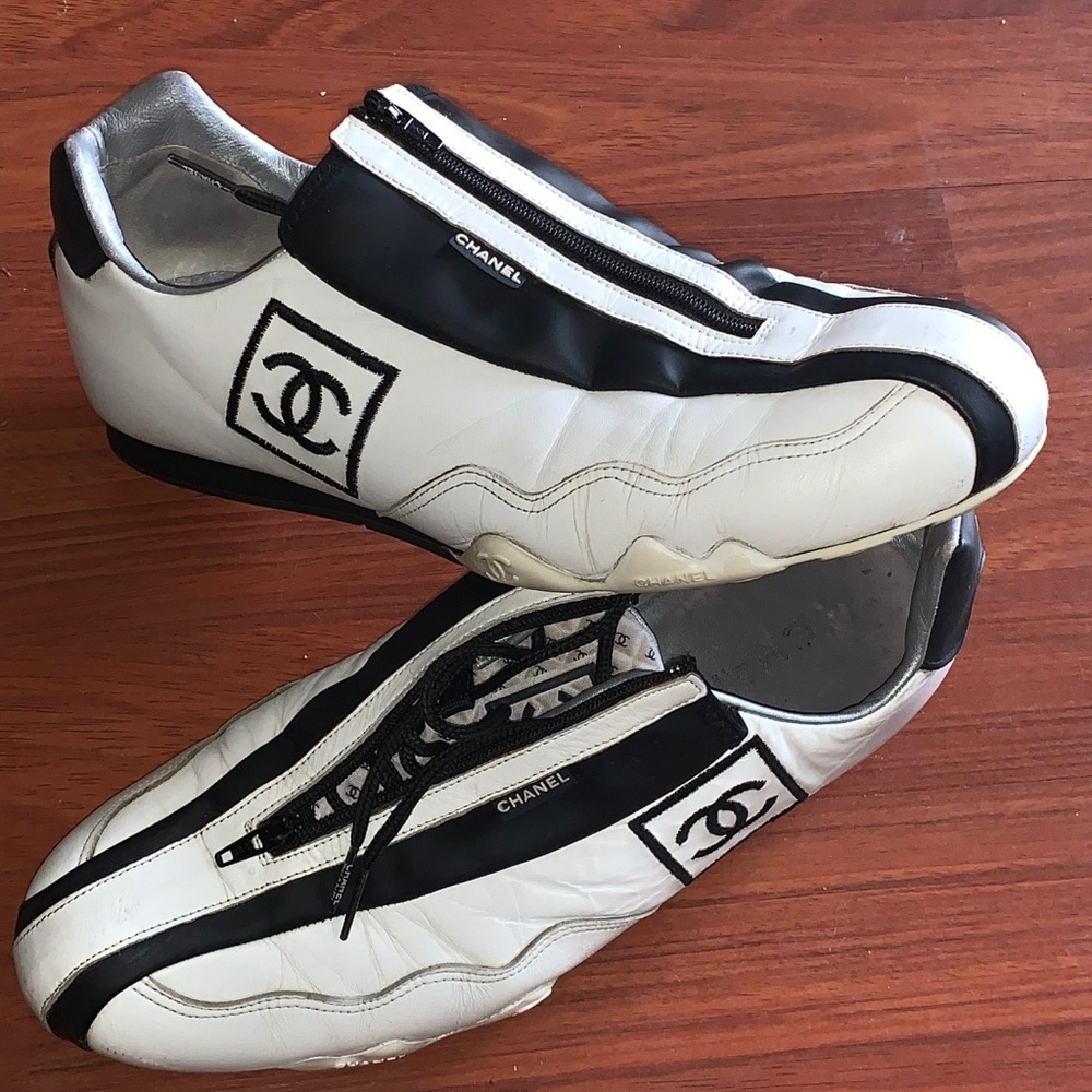100% authentic Chanel tennis shoes